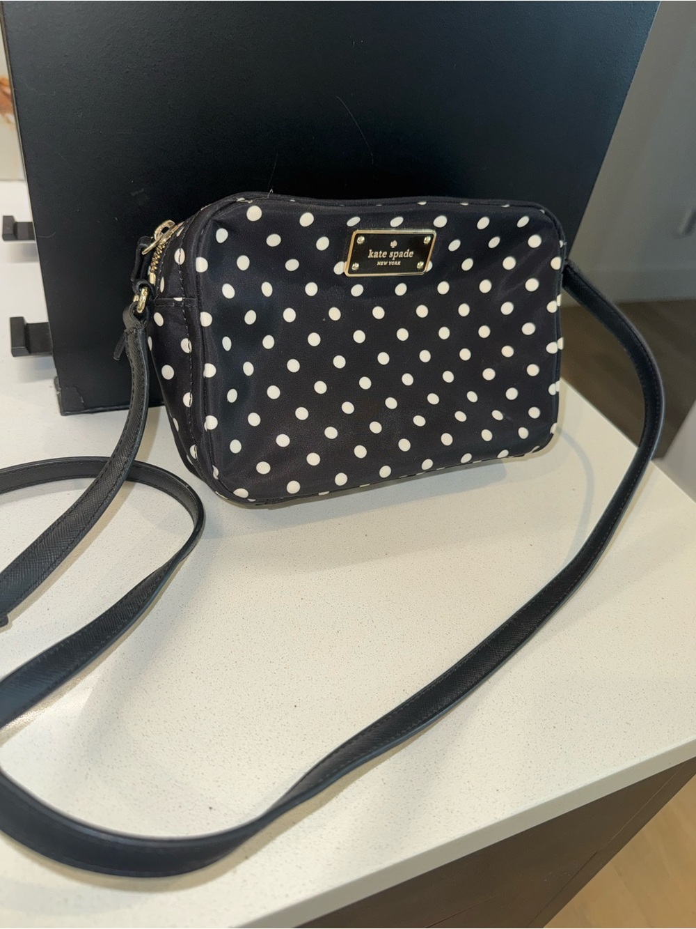 Kate Spade polka dot cross body